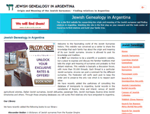 Tablet Screenshot of hebrewsurnames.com